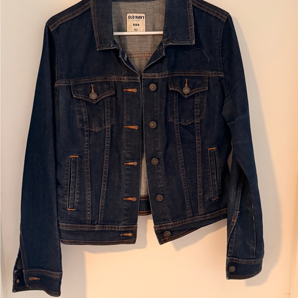 Old Navy Dark Blue Denim Jacket